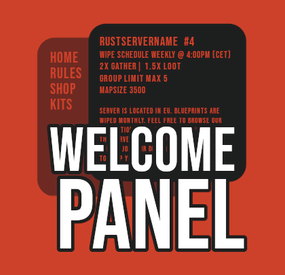 More information about "Welcome Panel"
