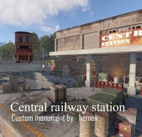 More information about "The Central railway station | Custom monument by Shemov"