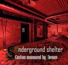 More information about "Underground Shelter [Place To Build A Base/Get Loot]"