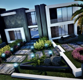 More information about "Modern House With An Amazing Garden"
