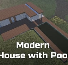 More information about "Modern House With Pool  | Place For Building"