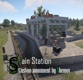 More information about "Fain Railway Station | Custom Monument By Shemov"