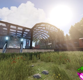 More information about "Modern Train Station"