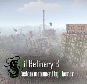 More information about "Oil Refinery 3 | Custom Monument By Shemov"