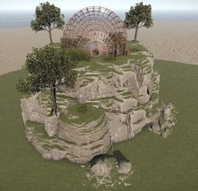 More information about "Cliff Top Glass Sphere Build Area"