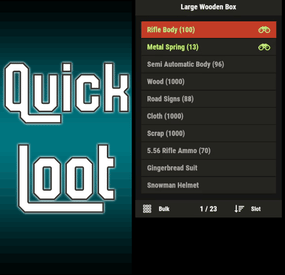 More information about "Quick Loot"