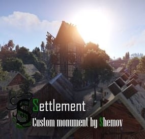 More information about "Settlement 22 | Custom Monument By Shemov"