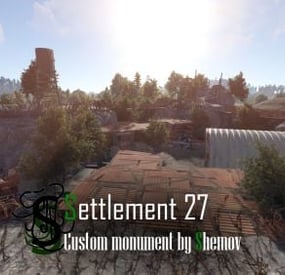 More information about "Settlement 27 | Custom Monument By Shemov"
