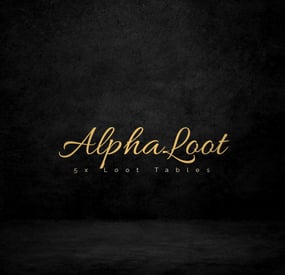 More information about "AlphaLoot 5x Loot Tables"