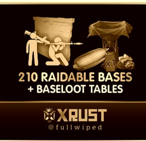 More information about "Raidable Bases Mega Pack & Loot Tables (210 Bases)"