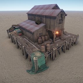 More information about "Wooden Harbor Building"