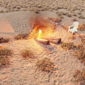 More information about "Desert Campsite"