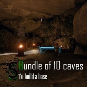 More information about "Bundle of 10 custom caves to build a base | Custom places to build a base by Shemov"