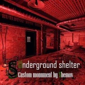 More information about "Underground Shelter [Place To Build A Base/Get Loot]"
