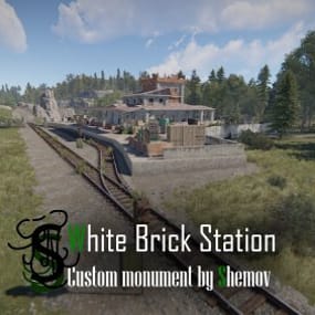 More information about "White Brick Railway Station | Custom Monument By Shemov"