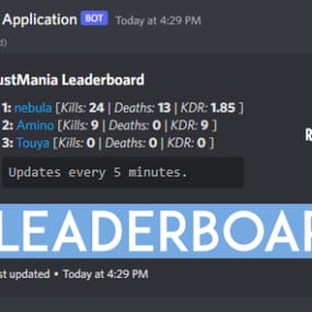 More information about "Stats Leaderboard"