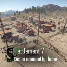 More information about "Settlement 7 | Custom Monument By Shemov"