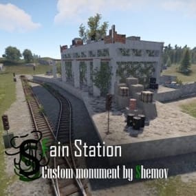 More information about "Fain Railway Station | Custom Monument By Shemov"