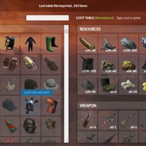 More information about "Raidable Bases Loot Table Editor"