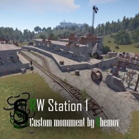 More information about "Railway Station 1 | Custom Monument By Shemov"