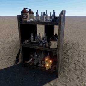 More information about "Bar Shelf Decoration"