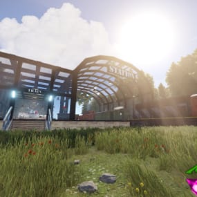 More information about "Modern Train Station"