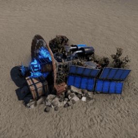 More information about "Satellite Dish Decoration pack"