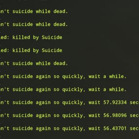 More information about "Suicide Cooldown"
