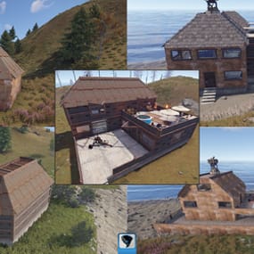 More information about "BlueStormX Raidable Bases | Pack 2 (5 Bases)"