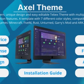 More information about "Axel - Tebex Theme"