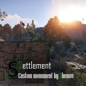 More information about "Settlement 23 | Custom Monument By Shemov"