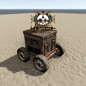 More information about "Sci-fi junk decoration"