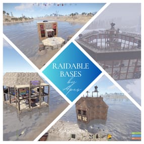 More information about "Raidable Bases by Apes (150+ Pack) All Tiers"