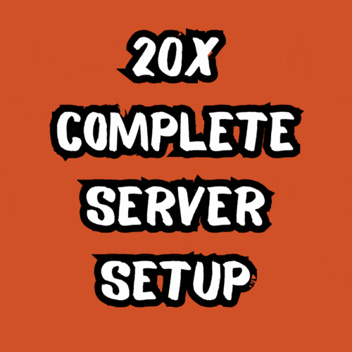 More information about "20X COMPLETE SERVER SETUP"