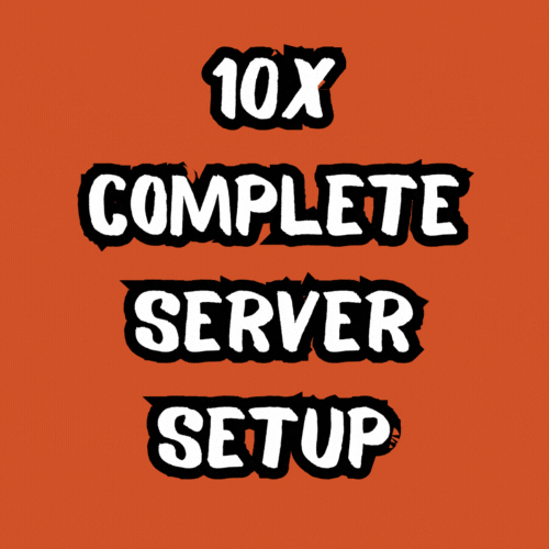 More information about "10X COMPLETE SERVER SETUP"