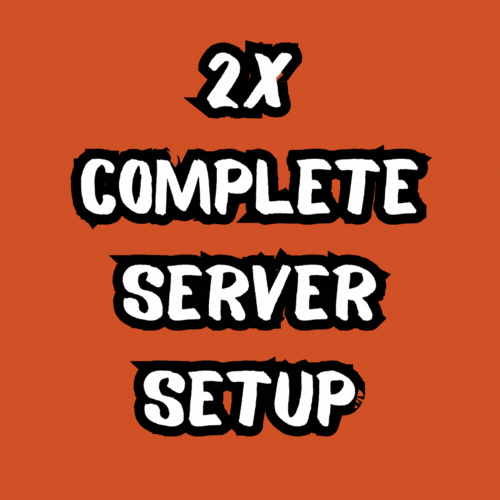 More information about "2X COMPLETE SERVER SETUP"