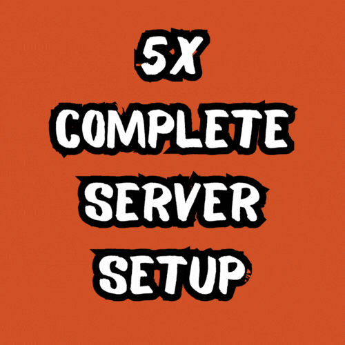 More information about "5X COMPLETE SERVER SETUP"