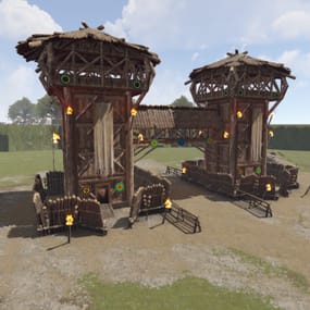 More information about "Medieval / Viking Twin Towers"