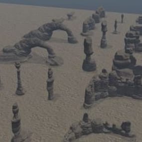 More information about "Arid Rock Formations"