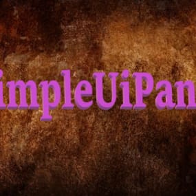 More information about "SimpleUiPanel"