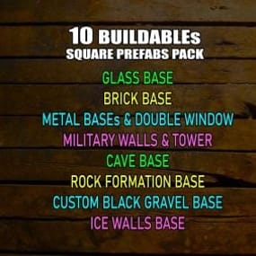 More information about "10 Buildable Square Prefabs Pack"