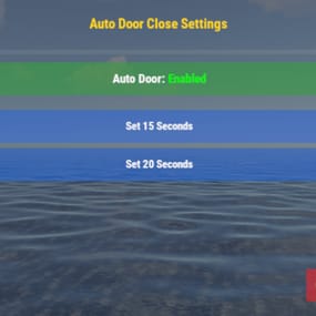 More information about "Auto Door Close UI"