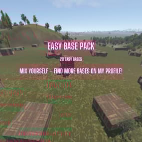 More information about "20 Easy Raidable Bases Pack 2"