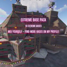 More information about "10 Extreme Raidable Bases Pack 6"