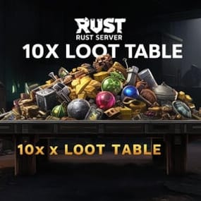 More information about "Rust server 10x LootTable"