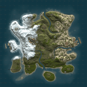More information about "🗺️ Lightweight Custom Map – 2800 Size – FPS Boost & Unique Monuments"
