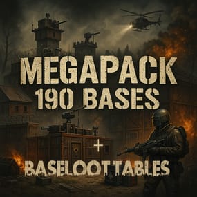 More information about "Mega Pack 190 Raidable bases"