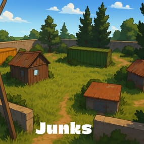 More information about "Junkies - Premium Rust Monument"