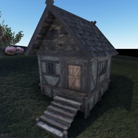 More information about "Bare Medieval Cabin"
