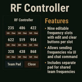 More information about "RF Control Pad"
